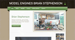 Desktop Screenshot of modelenginesbrian.com